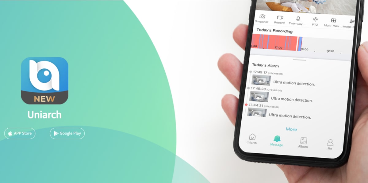 IPC-P413-X20K Camara PTZ IP POE 3MP 20X IR100mt ONVIF MicroSD 256GB Auto Tracking IP66 METAL SIN SOPORTE UNIARCH5