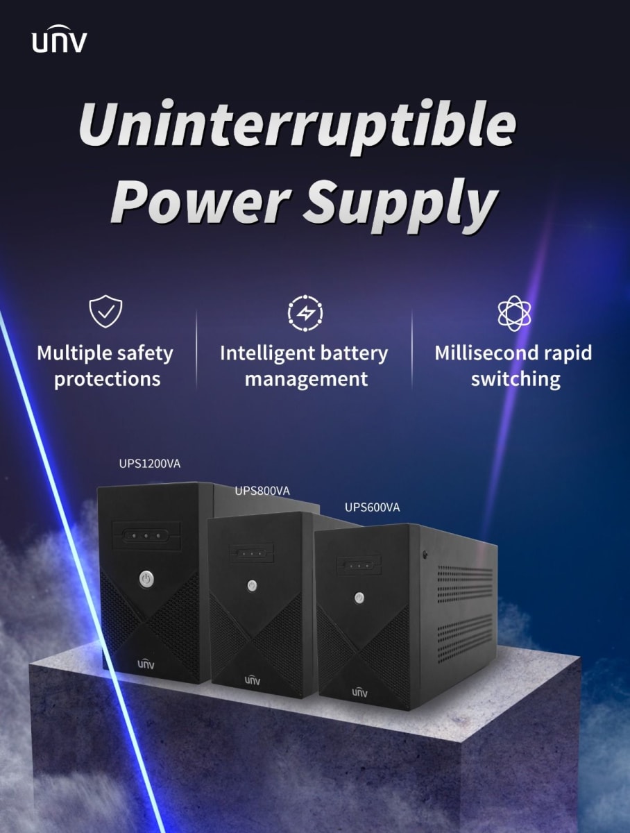 1200VA 720W UPS UPS1200-SEA-CEE 169~278AV 50 Hz / 60 Hz Smart Line-interactive,Plomo-ácido 4 Salidas UÑV4