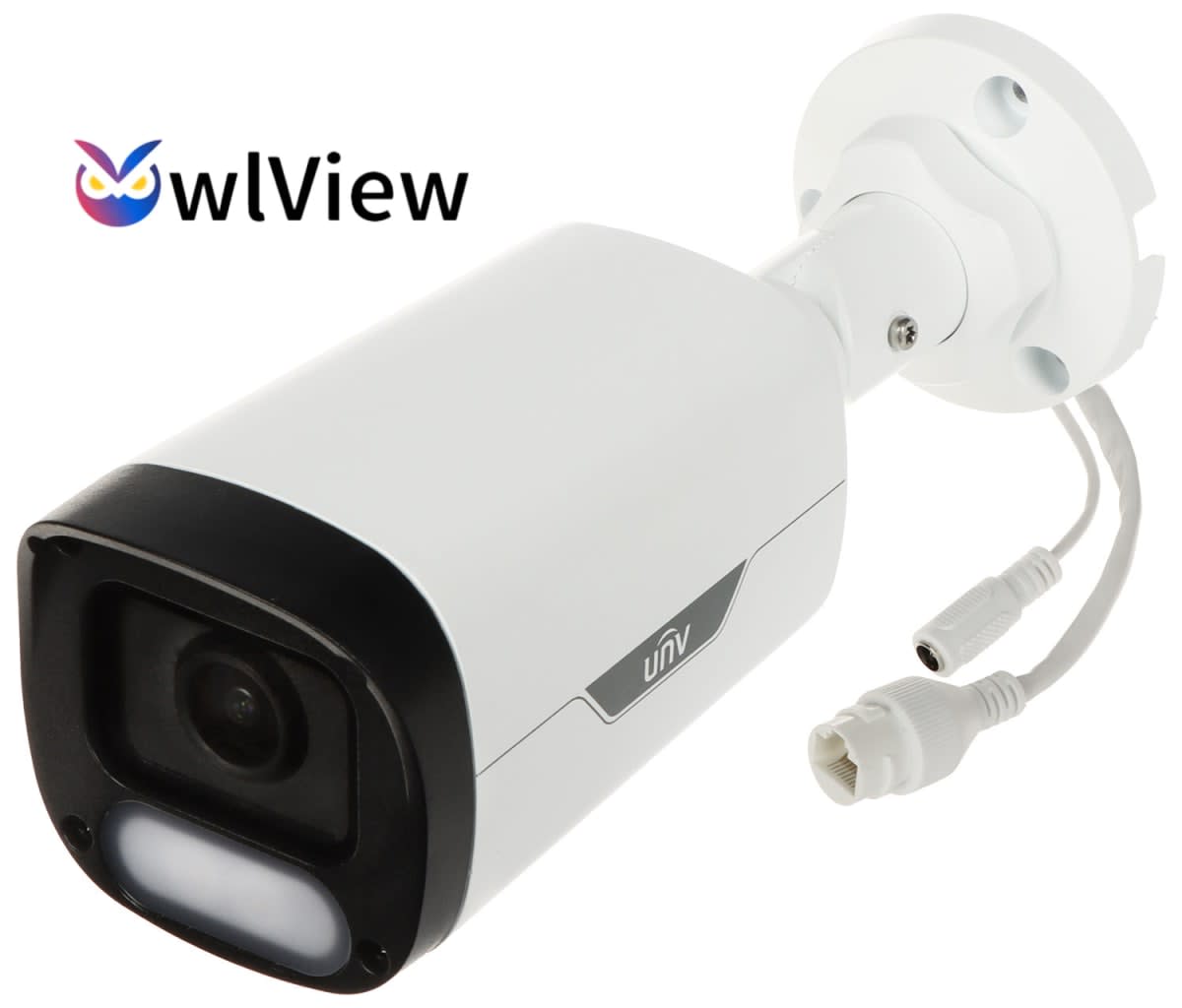 IPC2312LE-ADF28KM-WP CAMARA BALA IP POE 2MP 2.8MM WIZCOLOR 30MT ONVIF MIC IP67 256GB METAL+PLAS UÑV3