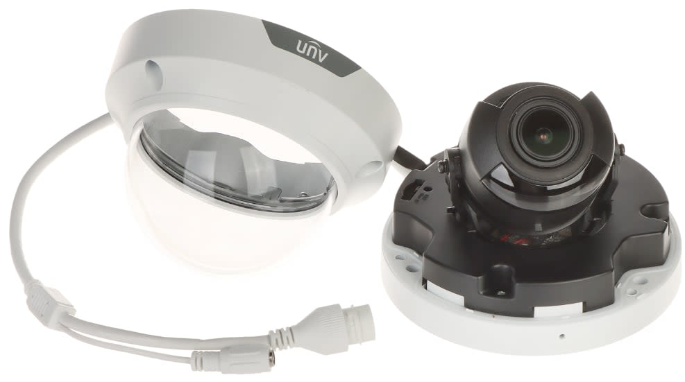 IPC3512LE-ADF28K-WP CAMARA DOMO IP POE IK10 2MP 2.8MM WIZCOLOR SIP MIC MAX 512GB IP67 METAL+PLASTICA UÑV5