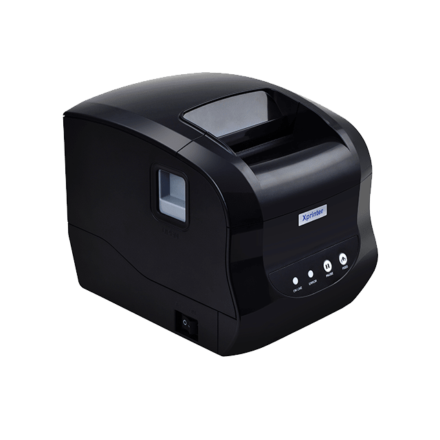XP-365B Impresora Termica Etiqueta Resolution Print width,16~82mm,Printing speed MAX,152mm/s,4M,USB2