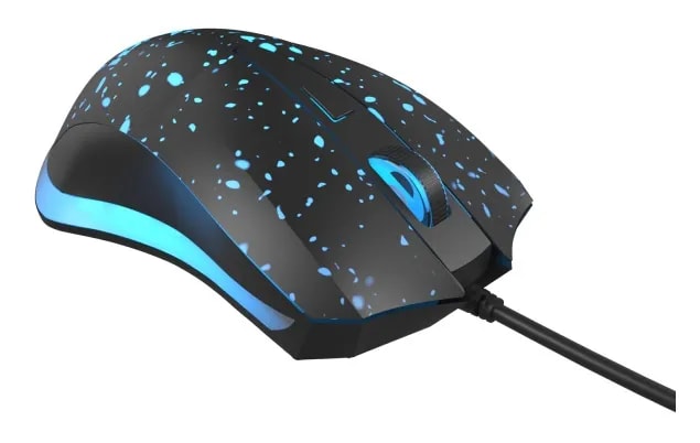 Mouse Cablear USB Hasta 2400dpi 6 Botones 7 Color Óptico 12,1x7,1x4,15cm XTM-410  Marca:Xtech2