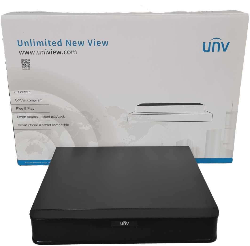 XVR301-16Q3 XVR 16CH 1HDD 8MP/N,MAX 24CH 8MP IP,MAX 16TB,ONVIF,1000Mbps,RECONOCIMIENTO FACIAL AI , MARCA UÑV2