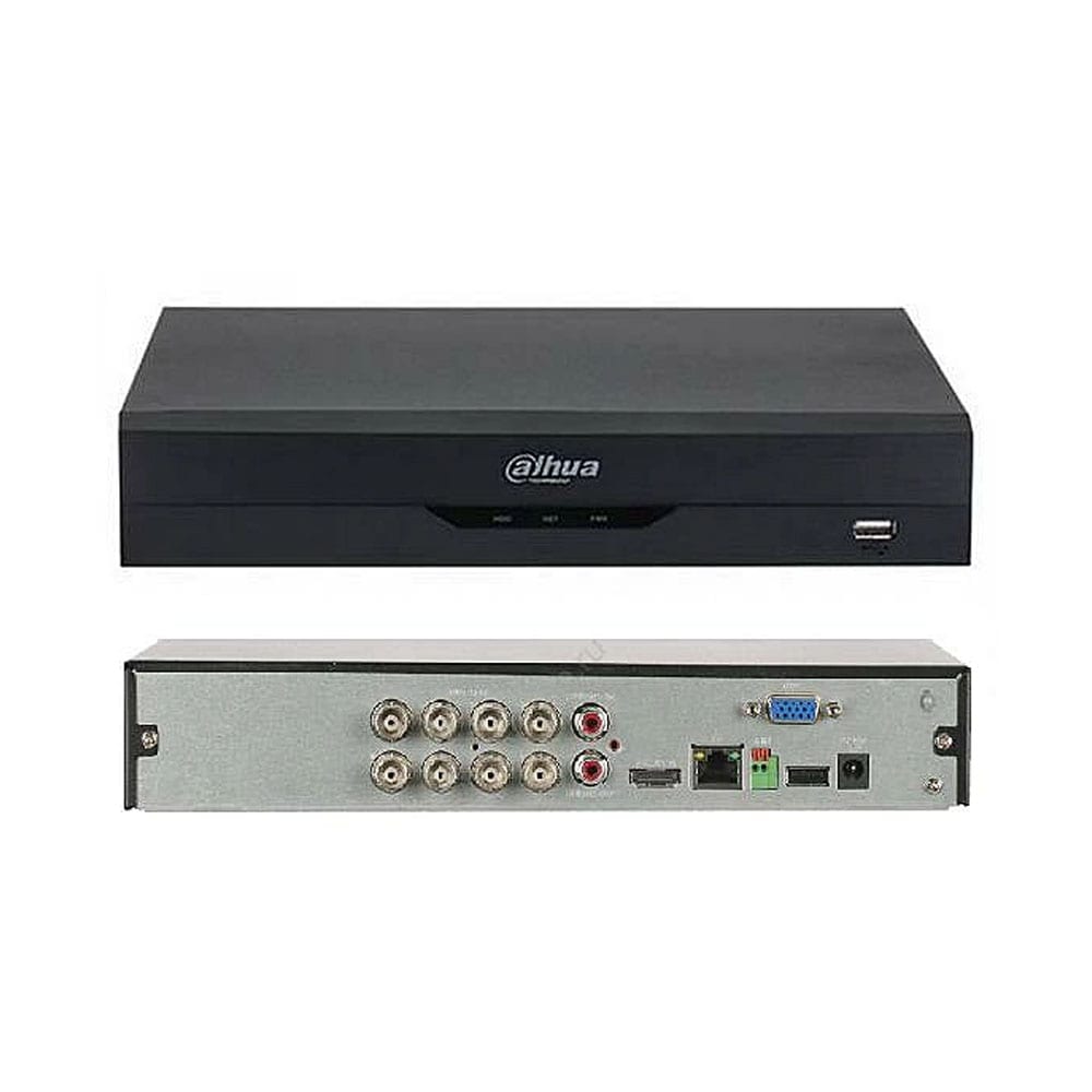 DH-XVR4108HS-I XVR LITE 8CH 1HDD WizSense Max 1080N/720P, IP Max 10CH y 6MP , Con Vendilador 0