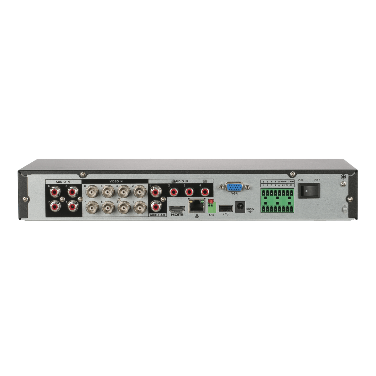 DH-XVR5108HE-I3 XVR 8CH 1HDD WizSense SMD Max 5MP Lite,IA,Alarma, IP,HDCVI/AHD/TVI/CVBS2