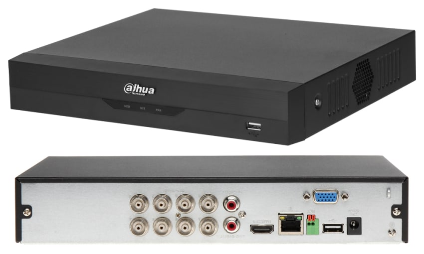 DH-XVR5108HS-I3 XVR 8CH 1HDD WizSense SMD Max 5MP,IA de Canal Completo, Max 12CH IP,HDCVI/AHD/TVI/CVBS2