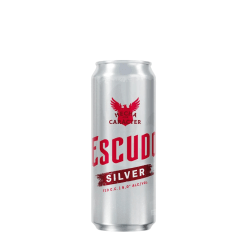 CERVEZA ESCUDO SILVER LATON 710CC