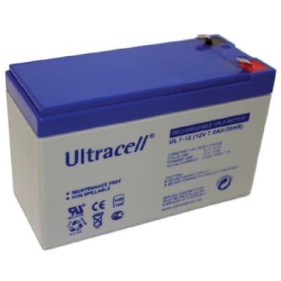 BATERIA RECARGABLE 12V 7A ULTRACELL