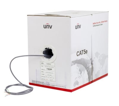 CABLE UTP CAT5E UNIVIEW INTERIOR 100% COBRE 305M