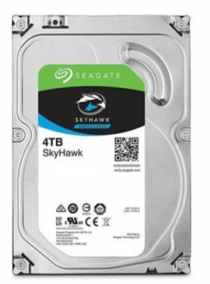 DISCO DURO 4TB VIDEO VIGILANCIA SEAGATE SKYHAWK SATA ST4000VX016