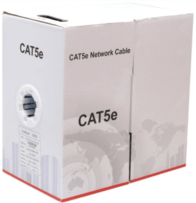 UNV CABLE UTP CAT5E INTERIOR 23% COBRE CAB-LC2100B-CCA-IN 305MTS BLANCO
