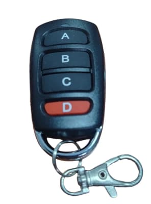 CONTROL REMOTO 4 CANALES AUTOCOPIATIVO