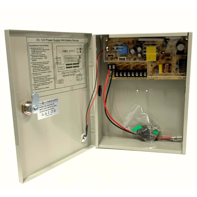 FUENTE DE PODER 12VCC 5A CON RESPALDO DE BATERIA