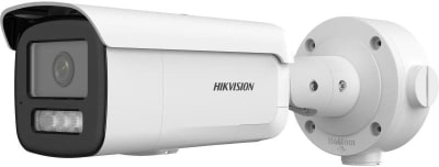 BULLET IP 4MP ACUSENSE POE STROBE LIGHT Y AUDIBLE WARNING DS-2CD3T46G2-USU/SL(H)
