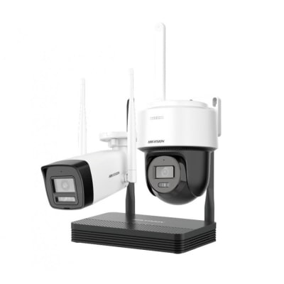 KIT NVS + CAMARA + PT 2MP WIFI IR30M NKS422W03H HIKVISION
