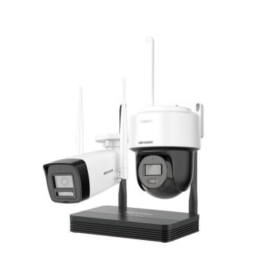 KIT NVS + CAMARA + PT 4MP WIFI IR30M NKS424W03H HIKVISION