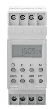 TIMER DIGITAL PROGRAMABLE PARA RIEL DIN T-DIGIDIN 201