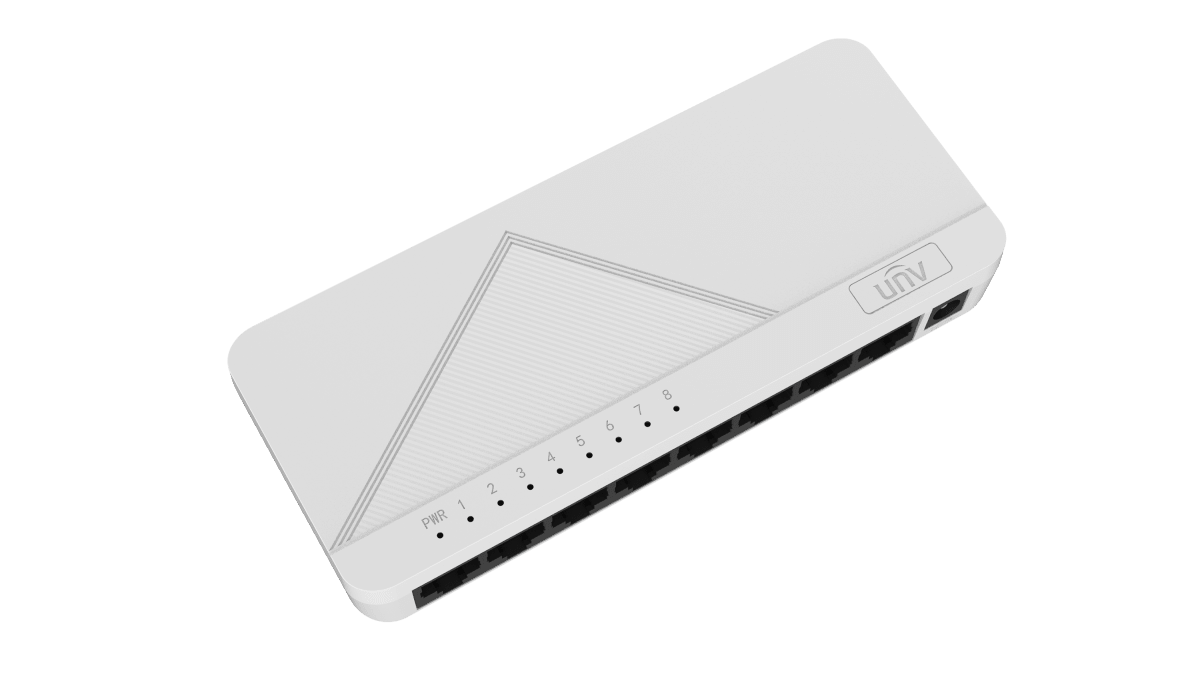 SWITCH UNIVIEW CARCASA PLASTICA NSW1010-8GT-IN 8-PORT GIGABITE1