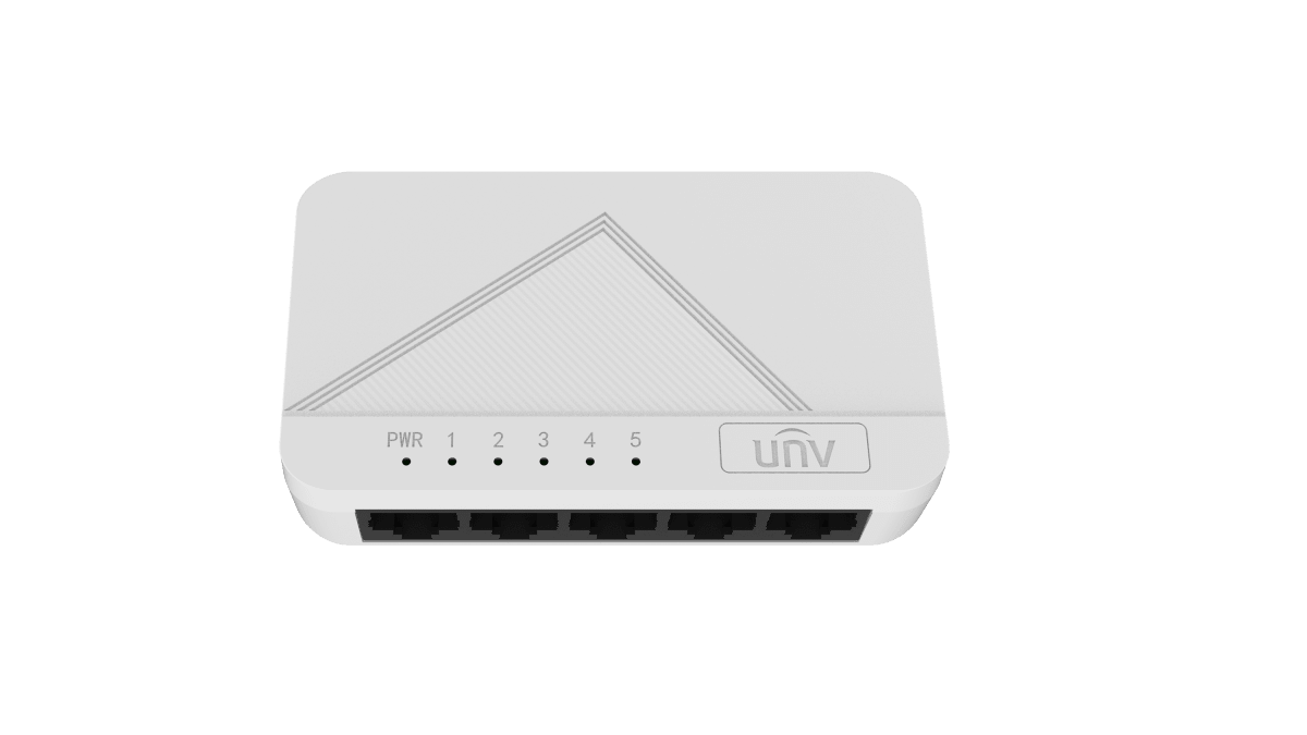 SWITCH UNIVIEW CARCASA PLASTICA NSW1010-5GT-IN 5-PORT GIGABITE2