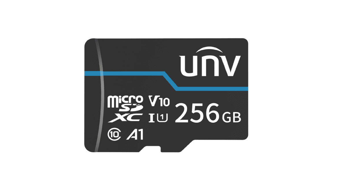 MEMORIA MICRO SD UNIVIEW TF-256G-T-L BLUE CARD1