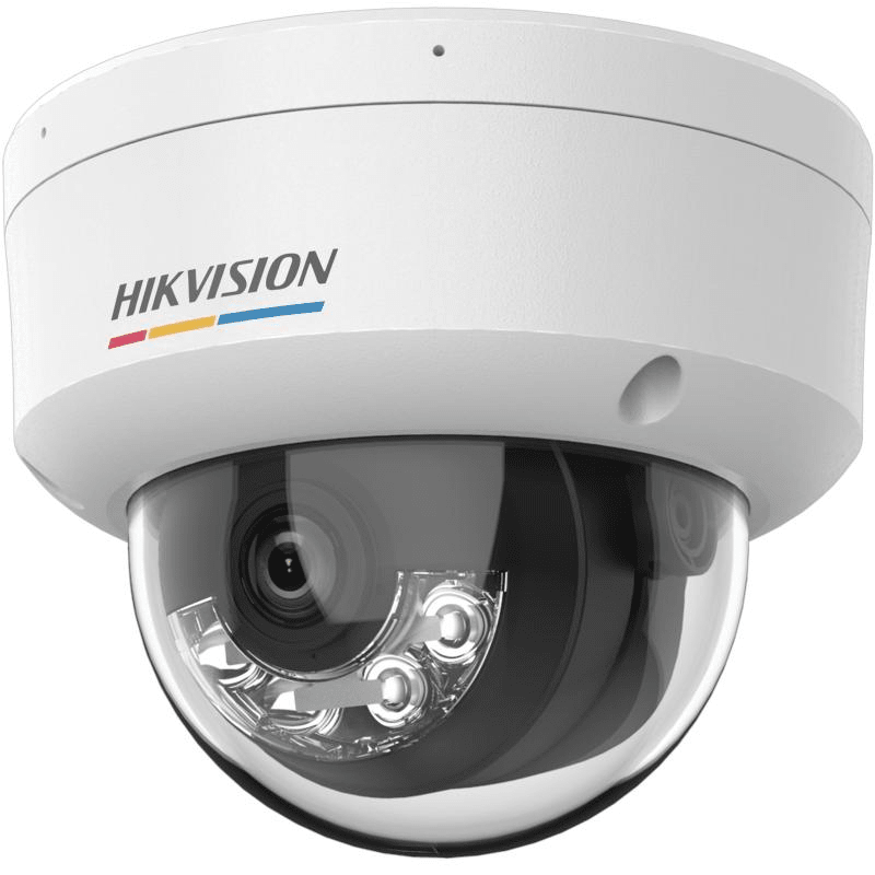 CÁMARA IP DOMO 4MP COLORVU DUALLIGHT LF 2.8MM IP67 IK08 IR 30MT DS-2CD1147G2H-LIU 2.8MM - HIKVISION1