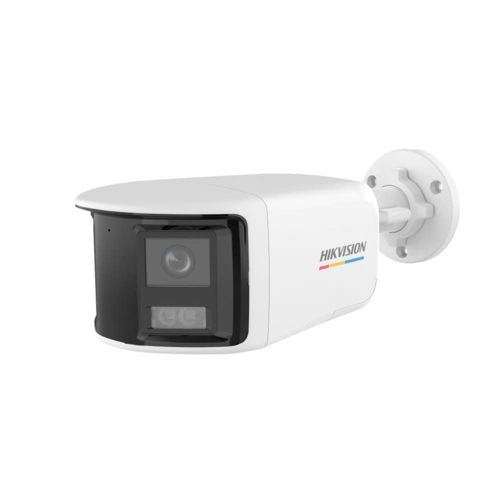 CAMARA TVI 3K LUZ 40M SMART HYBRID LIGHT DUAL LENS 180° COLORVU IP67 130DB WDR AUDIO MIC DS-2CE12KF31