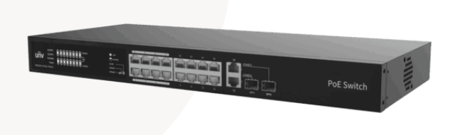 SWITCH POE UNIVIEW NSW2020-16T2GC-POE-IN 250W1