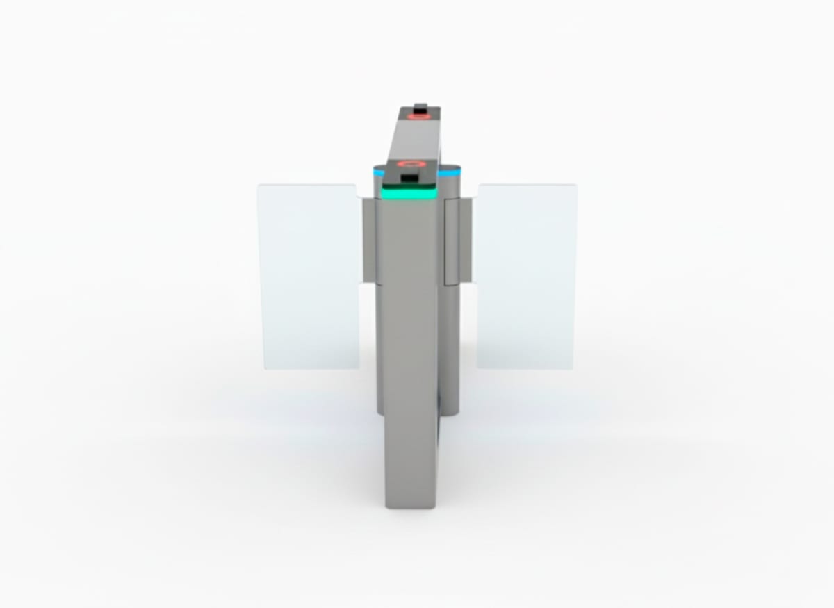 CARRIL OPTICO SPEED GATE BATIENTE DOBLE1