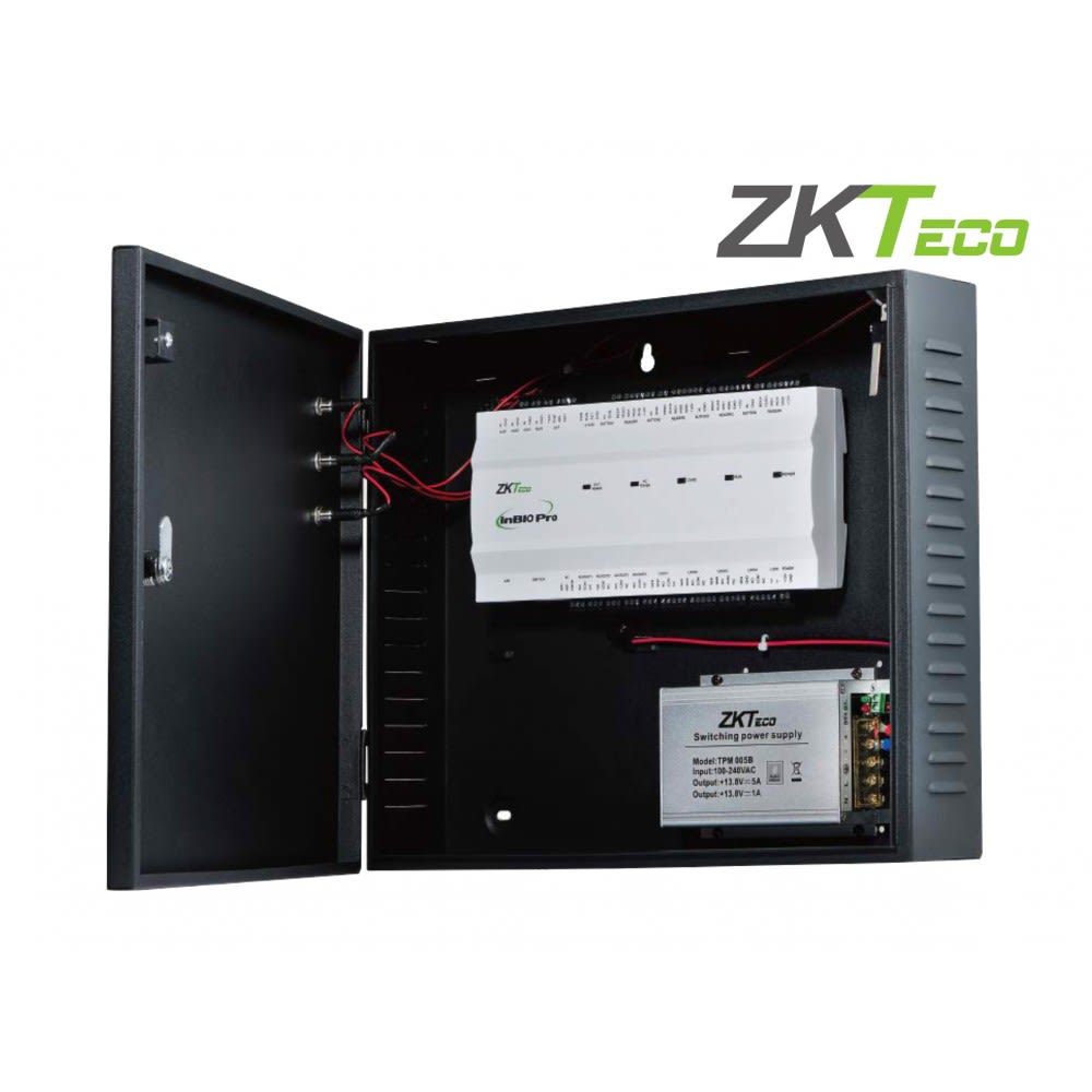 CONTROLADOR INBIO 260 PRO PLUS  2 PUERTAS PUSH C- GABINETE Y FUENTE1