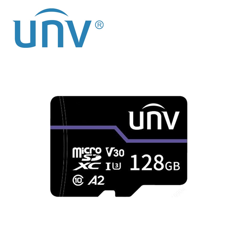 MEMORIA MICRO SD UNIVIEW TF-128G-T-L BLUE CARD1