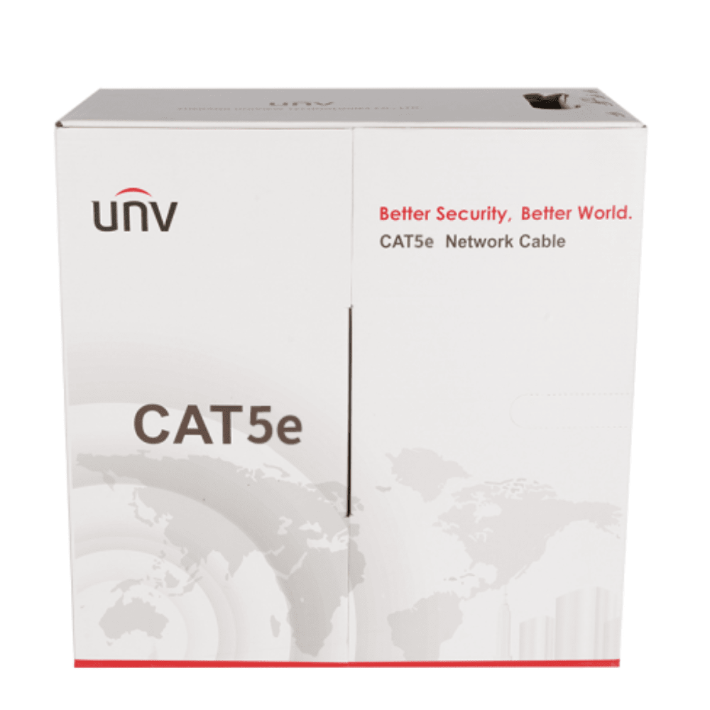 CABLE UTP CAT5E UNIVIEW INTERIOR 100% COBRE 305M2