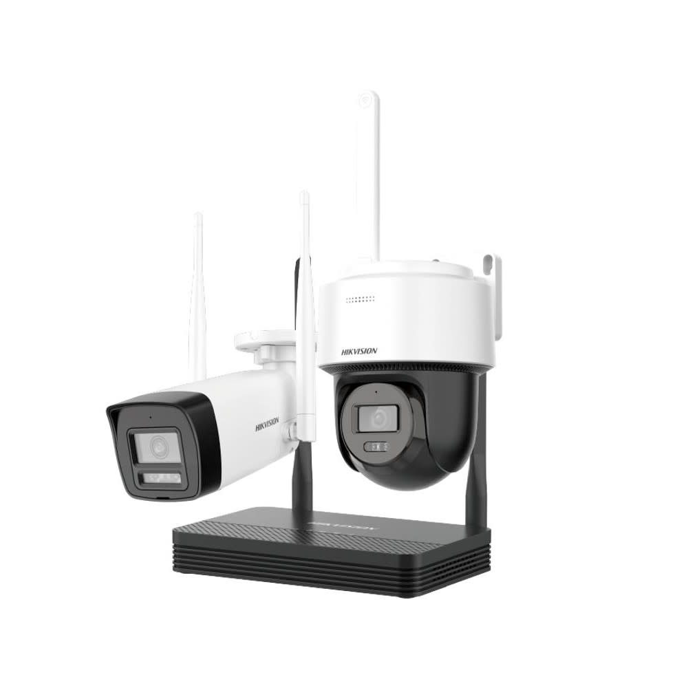 KIT NVS + CAMARA + PT 4MP WIFI IR30M NKS424W03H HIKVISION1