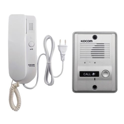 KIT PORTERO CITÓFONO C/ALTAVOZ MET. KDP-501AM + MS-2D KOCOM1