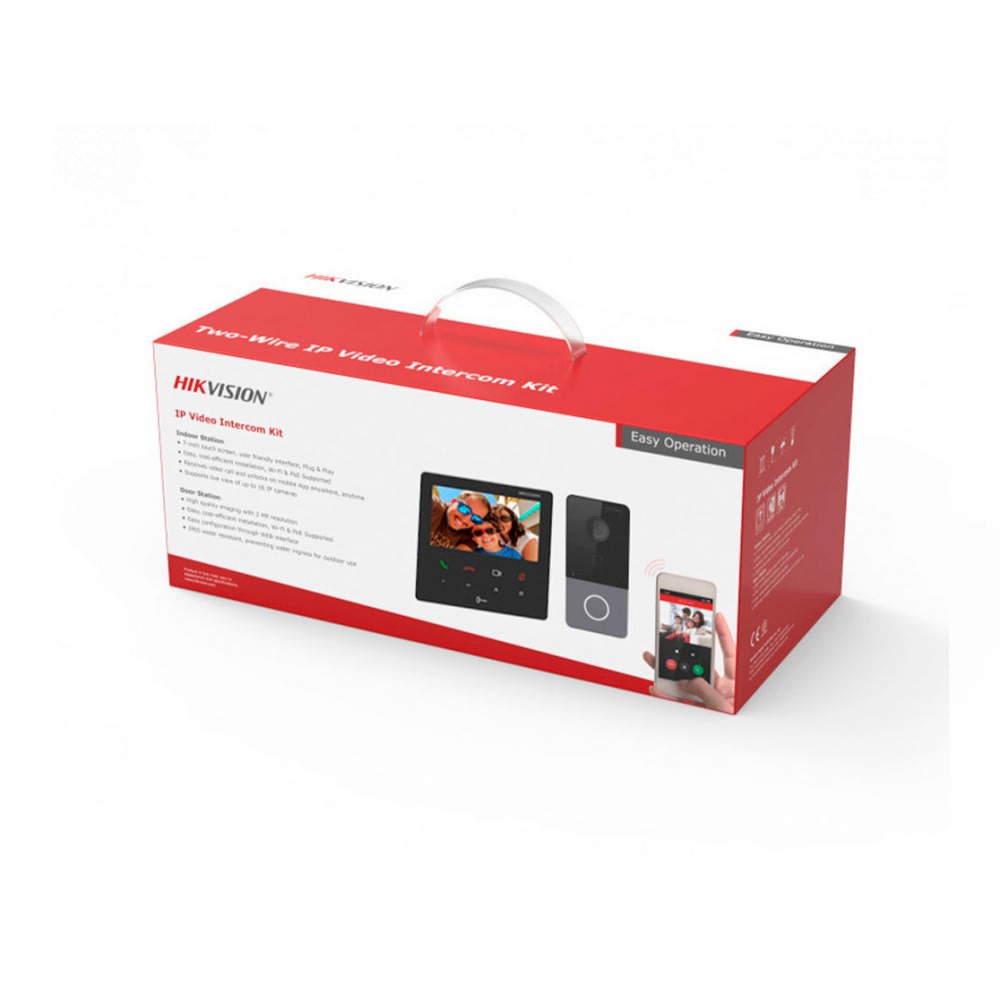 KIT VIDEO PORTERO IP PANTALLA 4.3