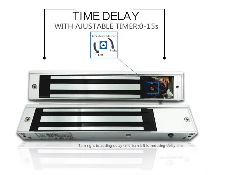 RETENEDOR ELECTROMAGNÉTICO 280 K  TIMER - LED - SENSOR1
