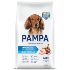 Pampa perro raza pequeña