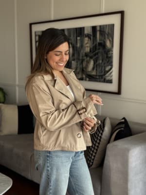 GABARDINA CORTA TESSY