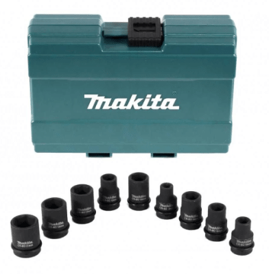 MAKITA JUEGO DADO IMPACTO [1/2] 8-21MM #B-66232 9PCS