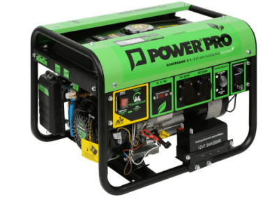 GENERADOR GAS/BENCINA POWER PRO 2.8 KVA #DG3000