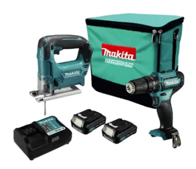 MAKITA KIT TALADRO ATORN + SIERRA CALADORA BATERIA