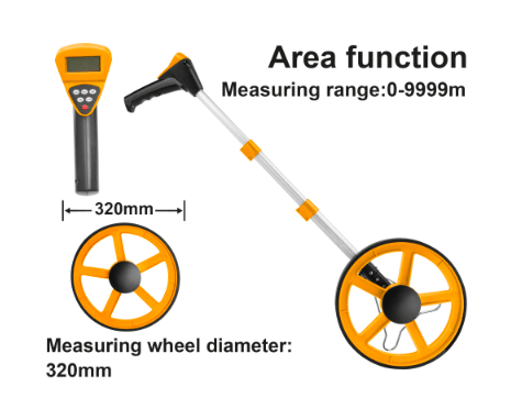INGCO ODOMETRO DIGITAL C/RUEDA # HDMW232