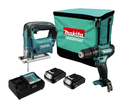 MAKITA KIT TALADRO ATORN + SIERRA CALADORA BATERIA1