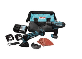 MAKITA KIT TALADRO + MULTIHERRAMIENTA 10.8V #CLX206X42