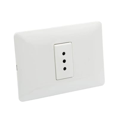 Enchufe simple 10A 250V