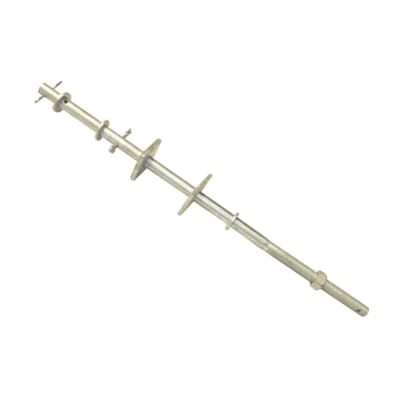 Soporte de paso acero galvanizado 1 vía poste BT