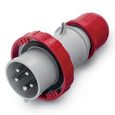 Enchufe Macho 3P+n+t volante 380V 32A