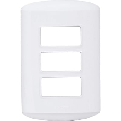 Placas 3 modulos blanco BTICINO1