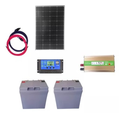 KIT SOLAR OFF GRID 1KW