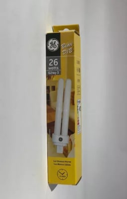 Lampara Dulux 26W 4 pin 3000K General Electric
