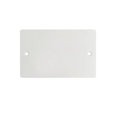 Tapa ciega Plástico blanca1